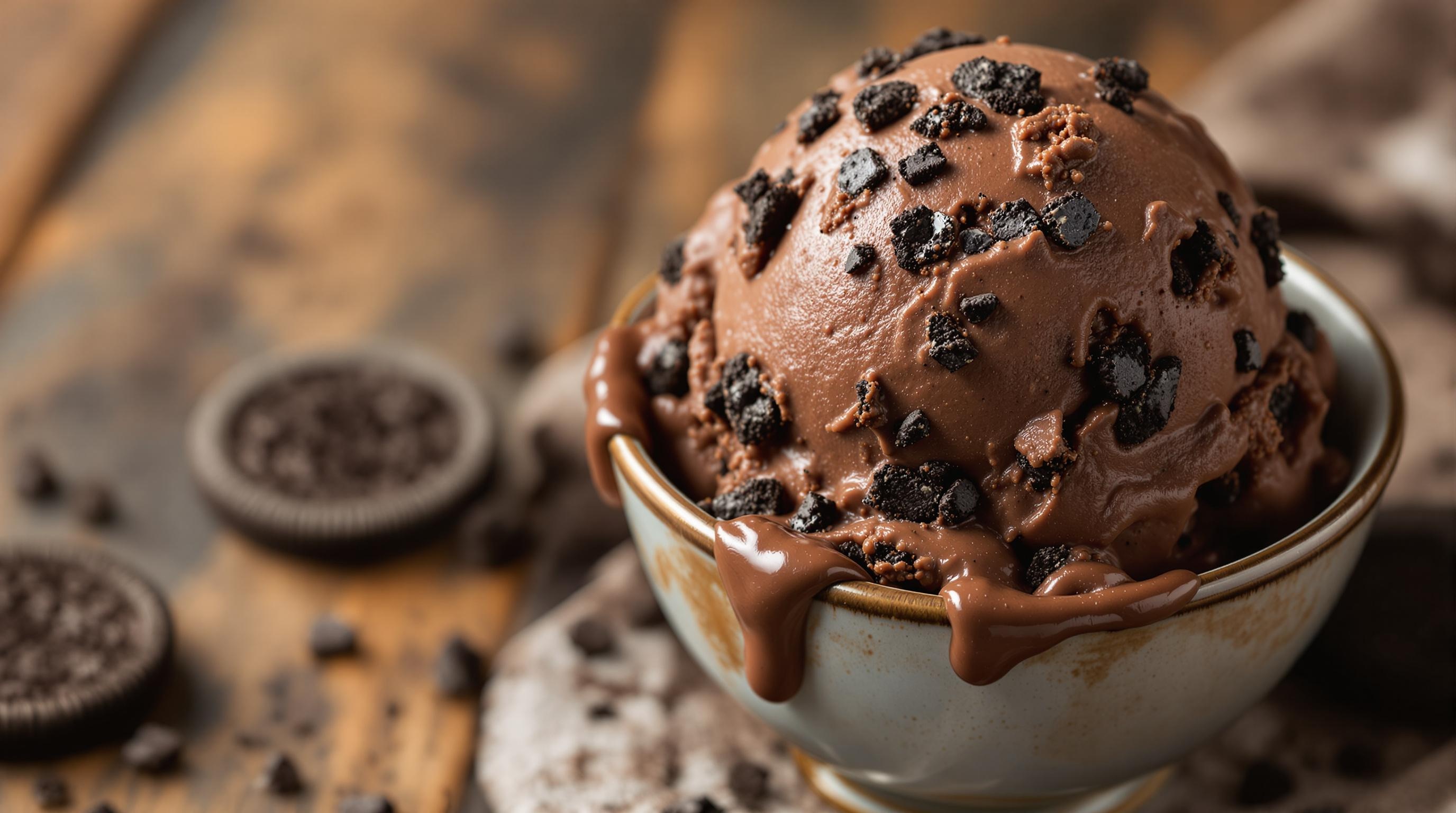 Chocolate Oreo Ice Cream