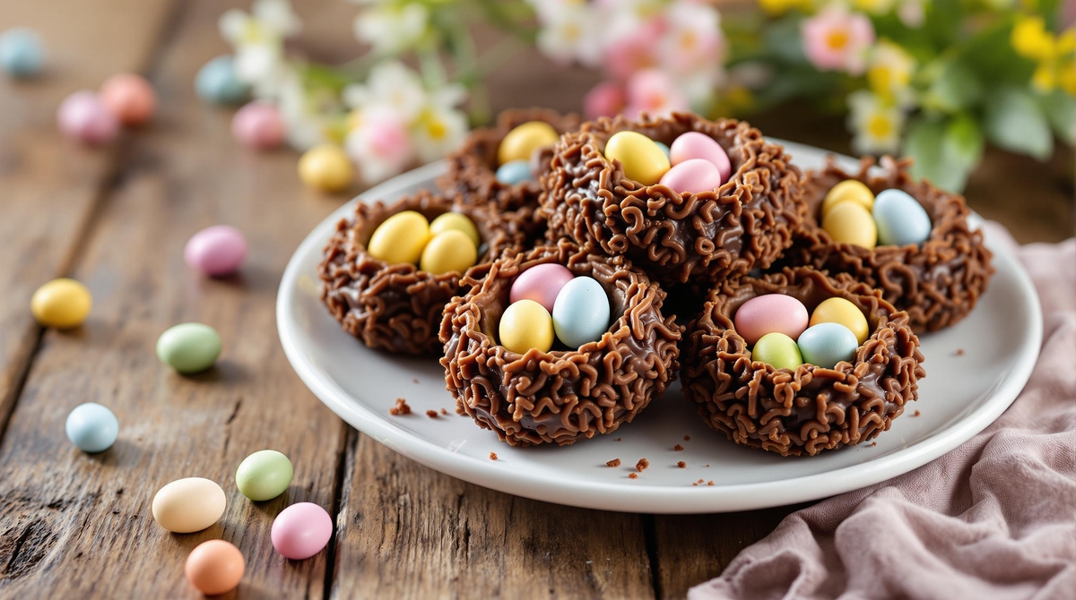 Easy Easter Nest Cookies